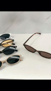 Iconsunnies Retro Y2K Oval Small Frame Sunglasses For Women And Men Outdoor Fashion Cat Eye Leopard Glasses