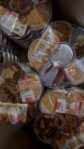 SET KHÔ LỤC VỊ HOA MAI khay 500gr