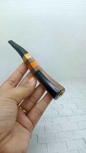 once pipa kayu kelor hitam kombinasi kelor emas bajakah setigi liwung model segi enam h547