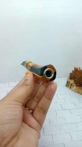 once pipa cangklong kayu kelor hitam kombinasi bajakah liwung setigi model segi enam h548