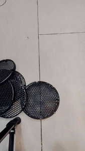 1 chiếc lưới loa màng bảo vệ loa 16.5cm lỗ ốc chéo 15.5cm fành cho anh em diy loa Blutooth hoặc chế đồ chơi nhe~