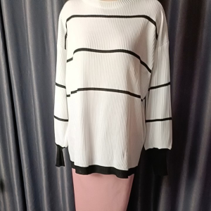 delisha sweater atasan rajut kekinian oversize ld 130cm