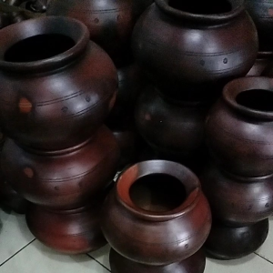 GENTONG PENYIMPANAN GENTONG TANAH LIAT NATURAL DAWET BERAS DLL