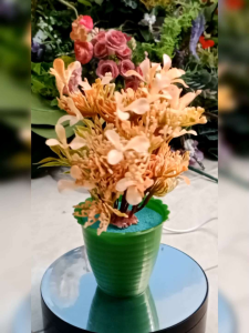 Tanaman Hias Bunga Artificial Rangkaian Bunga Artificial Untuk Hiasan Rumah/ Cafe/ Dekorasi Dll