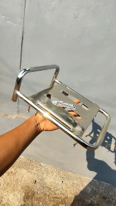 Pangkon Jok Pispot Pisah Besi Crome Dudukan Sadel Jok belakang C50 C70 Bekjul Pispot