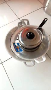 PAKET HEMAT Dapet 2 wajan UK 11-12 dan dapet panci mie dan sayur