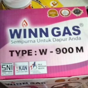 winn gas regulator dobel lock. pengunci ganda otomatis meter. w 900m
