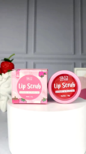 Lip Scrub SR12 Exfoliator - Atasi Bibir Menghitam & Pecah-pecah - Mengembalikan Warna Alami Bibir