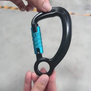 คาราบีเนอร์ 30 KN ล็อคอัติโนมัติ ตัวใหญ่ ออโต้ล็อค