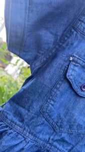 Girls Denim Dress for Kids 4–12 Years | Short Sleeve Collared Dress with Belt | Stylish Casual Outfit