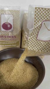 น้ำตาลทรายแดง 1 กิโลกรัม(1/2/3ถุง) ไร้สารฟอกสี หอมธรรมชาติ