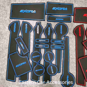 PROTON EXORA Car Interior Slot Mat Anti-Slip Rubber Mat Storage Tank Mat