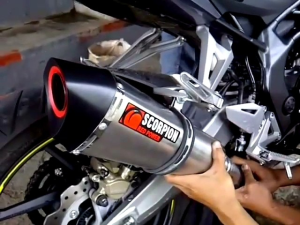 Knalpot racing Scorpion Titan