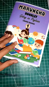 Marungko Booklet Gabay sa Pagbasa Unang Hakbang 1 Booklet Print Softbind