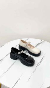 BREVINNI Yuri Loafers Fashion Korea || Sepatu Pantofel Wanita || Sepatu Pantofel Feminim || Sepatui Glossy Korea Anti Slip Tapak Empuk