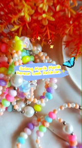Gelang manik manik Korea style/ gelang kekinian / gelang wanita handmade ✨