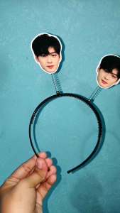 Bando Custom Foto/Nama Bando Tuing Tuing / Bando Konser / Bando Ulang Tahun / Bando Foto Wajah