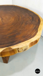 DGT309. Raintree Solid Wood Round Dining Table / Tea Table (4 to 6 seater)