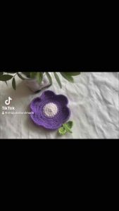Lót ly lót tách bông hoa decor bàn ăn