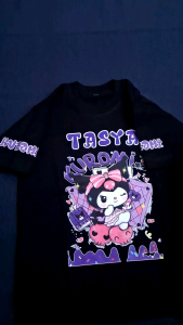 kaos anak kuromii usia 1-11th atasan anak bahan katun combed 30s GRATIS NAMA