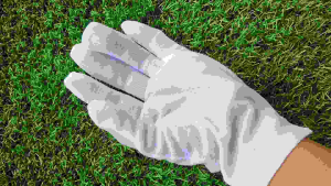 ถุงมือจราจร ถุงมือสีขาวทีซี (85บ./12คู่ แพ็ค6คู่/45บ.)