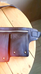 Waistbag Kulit Tas Kulit - Gadino Bag - Nawies Leather