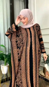 KAFTAN EMIRATE KAFTAN UNIQUE BAHAN RAYON ADEM TEBAL JUMBO XXXXL LD 160