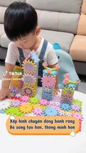 [Hot] 135 PCS Đồ Chơi Lắp Ráp Lego Bánh Răng Vòng Xoay Chuyển Động 135 Chi TiếtXếp Hình Lego Giáo Dục Thông Minh Cho Bé