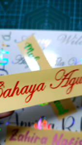 STICKER NAMA REQUEST NAMA KAMU SENDIRI