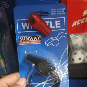 Sunway Whistle Plastic + Clip MCY313B Peluit Plastik barang original real seperti gambar