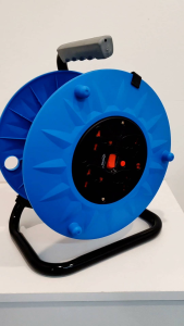 PROSMK 4 WAYS 13A UNIVERSAL SOCKET Power Reel Electric Retractable Cable Reel Extension Cable Reel