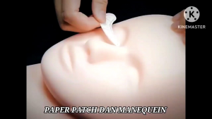0MANNEQUIN KEPALA EYELASH HEAD PATUNG KEPALA TRAINING EYELASH MANEKIN EYELASH