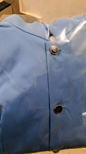 Jas Koko Jasko Mandarin Warna Biru Langit Terbaru