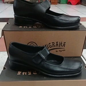 Sepatu wanita pakibra kulit sapi terlaris