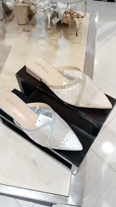 PETER KEIZA‼️ sandal selop wanita heels 3cm mewah