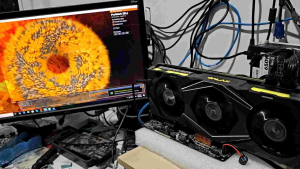 Rtx2070 8G Galax สภาพสวยใส ฟลูโหลดไม่เกิน70°