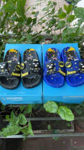 Dép lê siêu nhân Batman Icon HOT 2024 Quảng Châu cao cấp cho bé trai bé gái từ 3 tuổi đến 12 tuổi (Ảnh thật video)