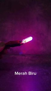 (2 Pcs) Lampu Led T10 Twotone 8 SMD Lampu Sein Sen Senja Led Jelly 2 Warna Lampu Cucuk Led Vario Beat Scoopy Supra x 125 fi Jupiter Mx Rx King Vixion CB Nmax Aerox Pcx Lexi Shogun Blade Revo Karisma Smash Scorpio Ninja KLX KTM CRF Grand Mio Satria Fu
