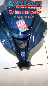 kedok Kawasaki ninja 250 di Full Carbon CLUP MODEL ZX 636