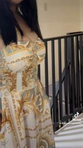 Made in Vietnam dress luxury inspiredpadded dress with side pocket