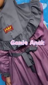 gamis anak toyobo by N.A.F//baju anak muslim perempuan//gamis anak terlaris