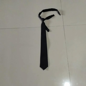 DASI HITAM POLOS OSPEK/KANTORAN PAKAI PEREKAT