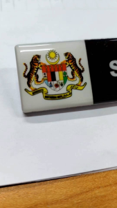 NAMETAG NAME TAG HARIMAU TIGER NEW DESIGN NAME TAG PIN/Magnet Epoxy (Fast Service Siap Dalam 3 hari)