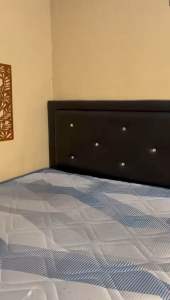 Sprei batik kawung putih tinggi 20 cm