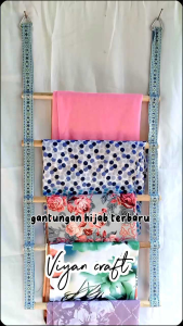LEADER HANGER/ GANTUNGAN HIJAB/ GANTUNGAN SERBAGUNA