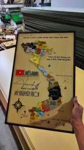 Tranh gỗ BĐ Việt Nam