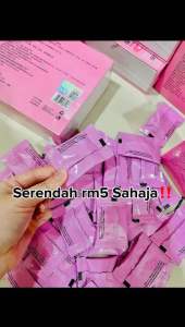 Cantikatmalaysia【yellow pink 】slimming candy sekat selera bakar lemak 瘦身糖咀嚼片 tiktok viral 10天4公斤 hologram sticker 100% authentic
