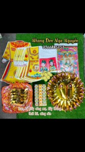 Bộ Giấy Cúng Đầy ThángThôi Nôi Cúng Căn