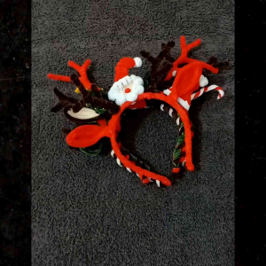 Bando natal/Christmas hairband/bando rusa