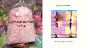 Gulali Aromanis Rambut Nenek Aneka Rasa